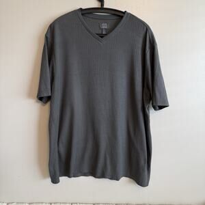 Joseph Abboud Men's Gray XXL Short Sleeve Pullover Shirt Short Sleeve Casual